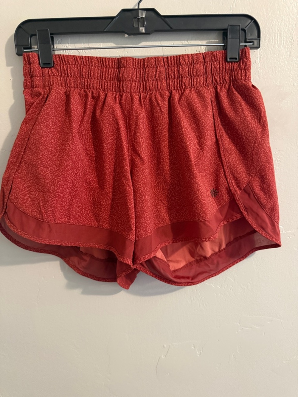 Athleta Brick Colored Women's Athletic Shorts Small